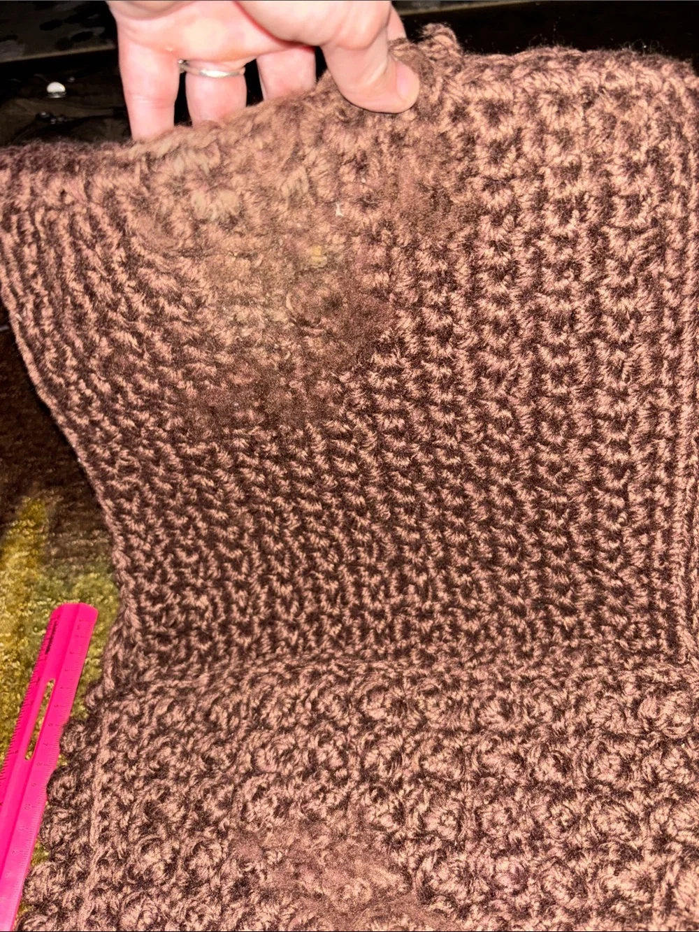 Handmade soft crochet